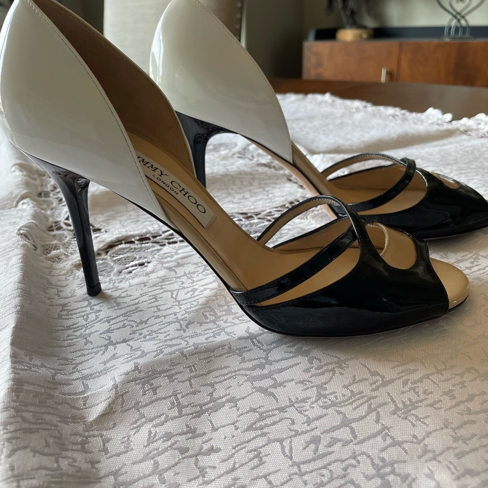 Jimmy Choo, Tri Colour Pumps